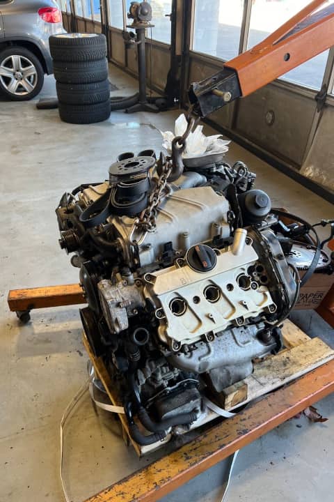 2013 Audi S5 used engine assembly