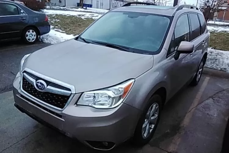 2016 Subaru Forester rear brake replacement